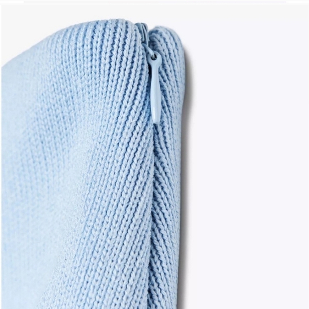 ZARA BLUE MIXED PLEATED SKIRT๐๐๐ - Picture 5 of 9